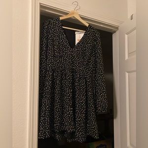 Necter medium polka dot dress